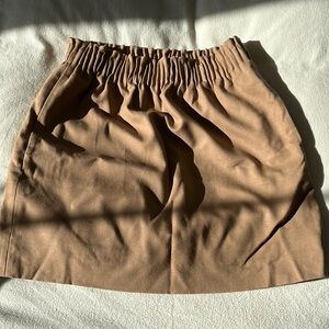 J Crew size 2 camel wool skirt